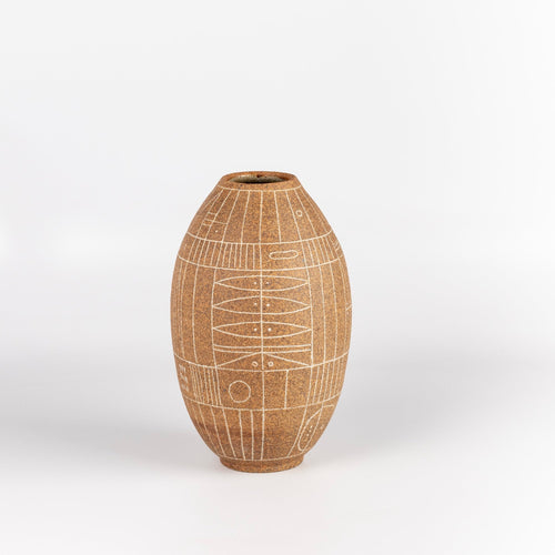 Heather Rosenman "Scribe" Series Vase in Espresso