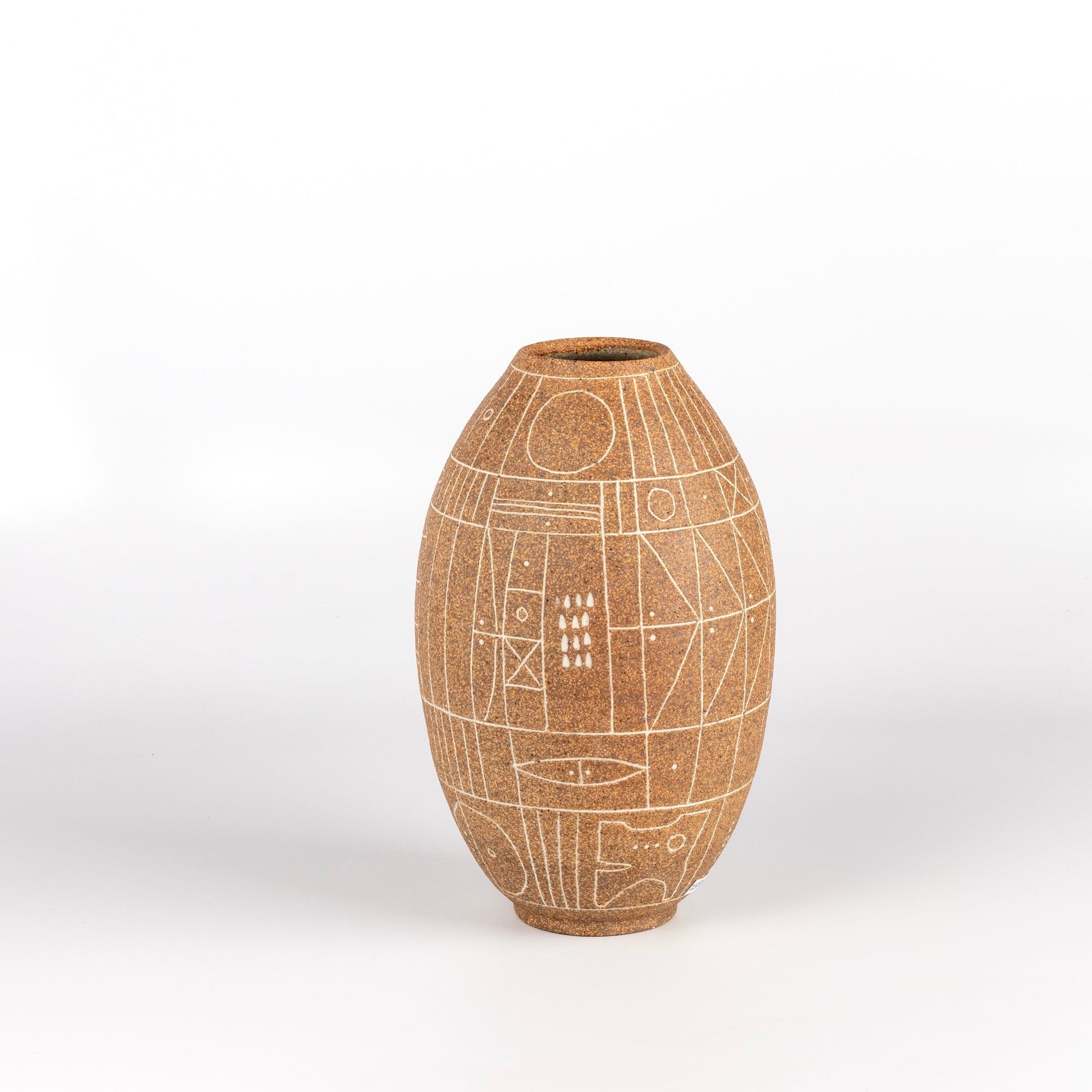 Heather Rosenman "Scribe" Series Vase in Espresso