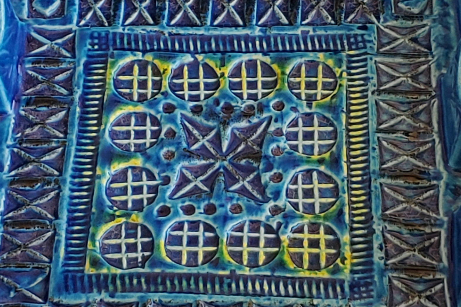 Rimini Blu Quadro Ashtray